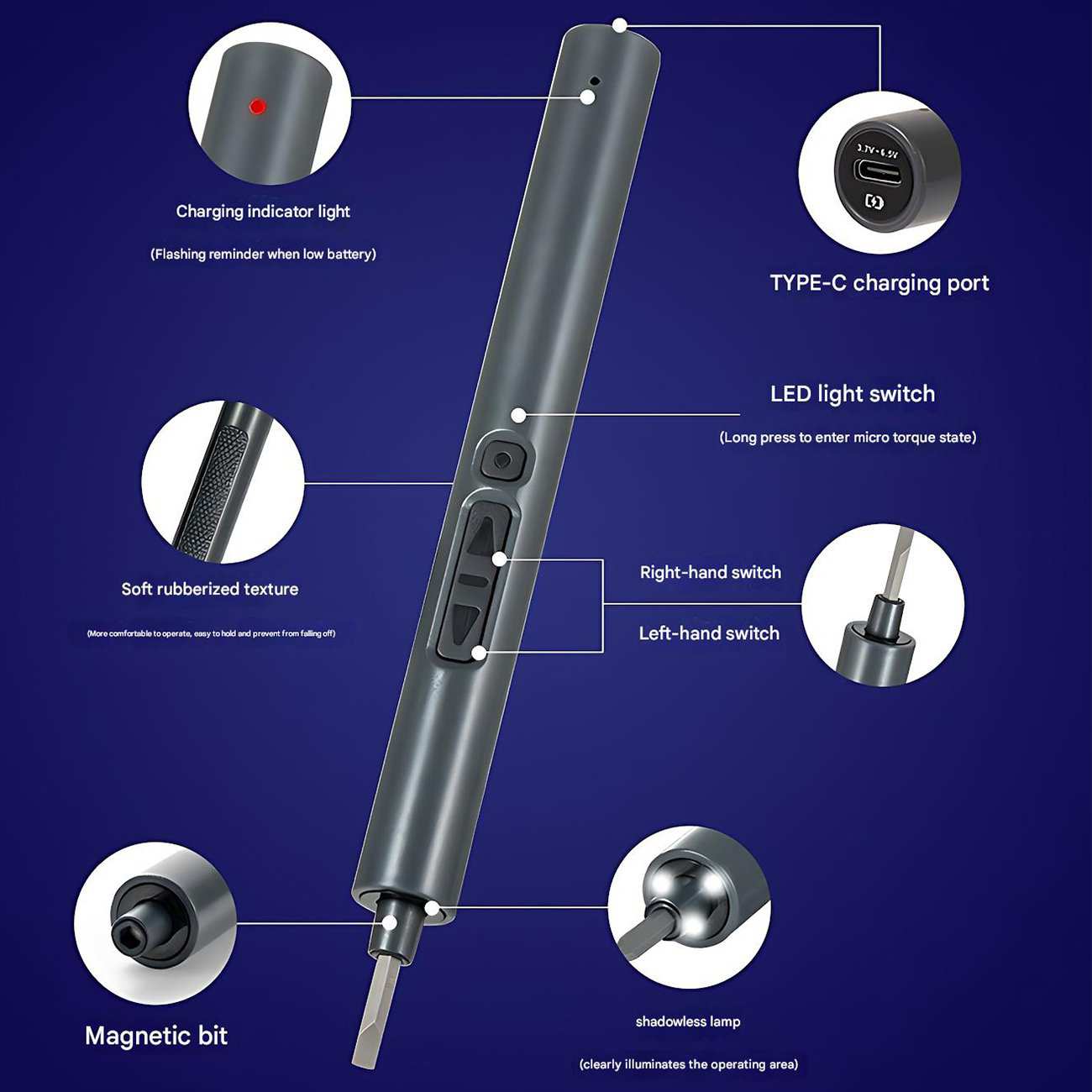 کیت پیچ گوشتی شارژی 28 تکه PRECISION