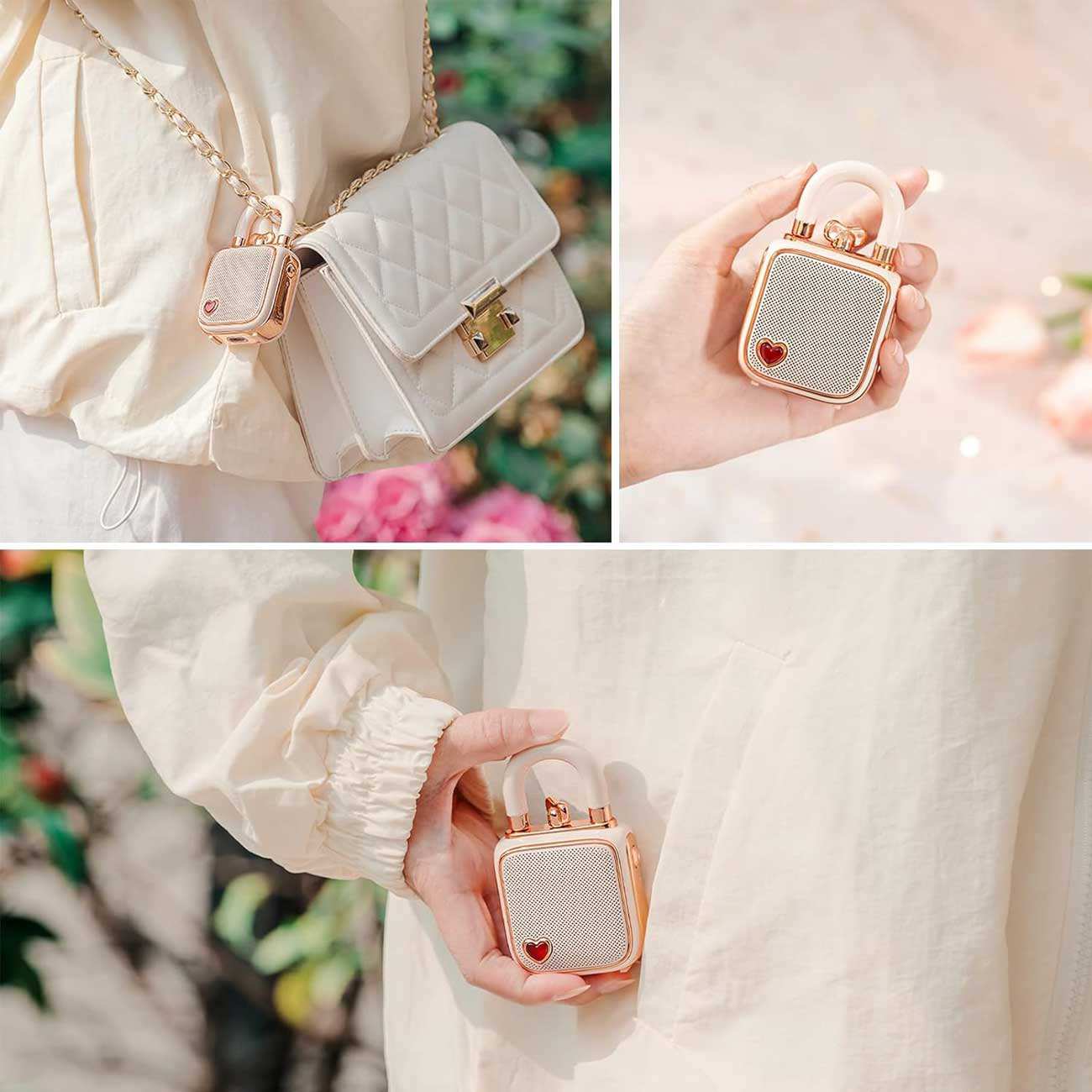 مینی اسپیکر بلوتوثی قابل حمل شارژی دیووم LOVE LOCK