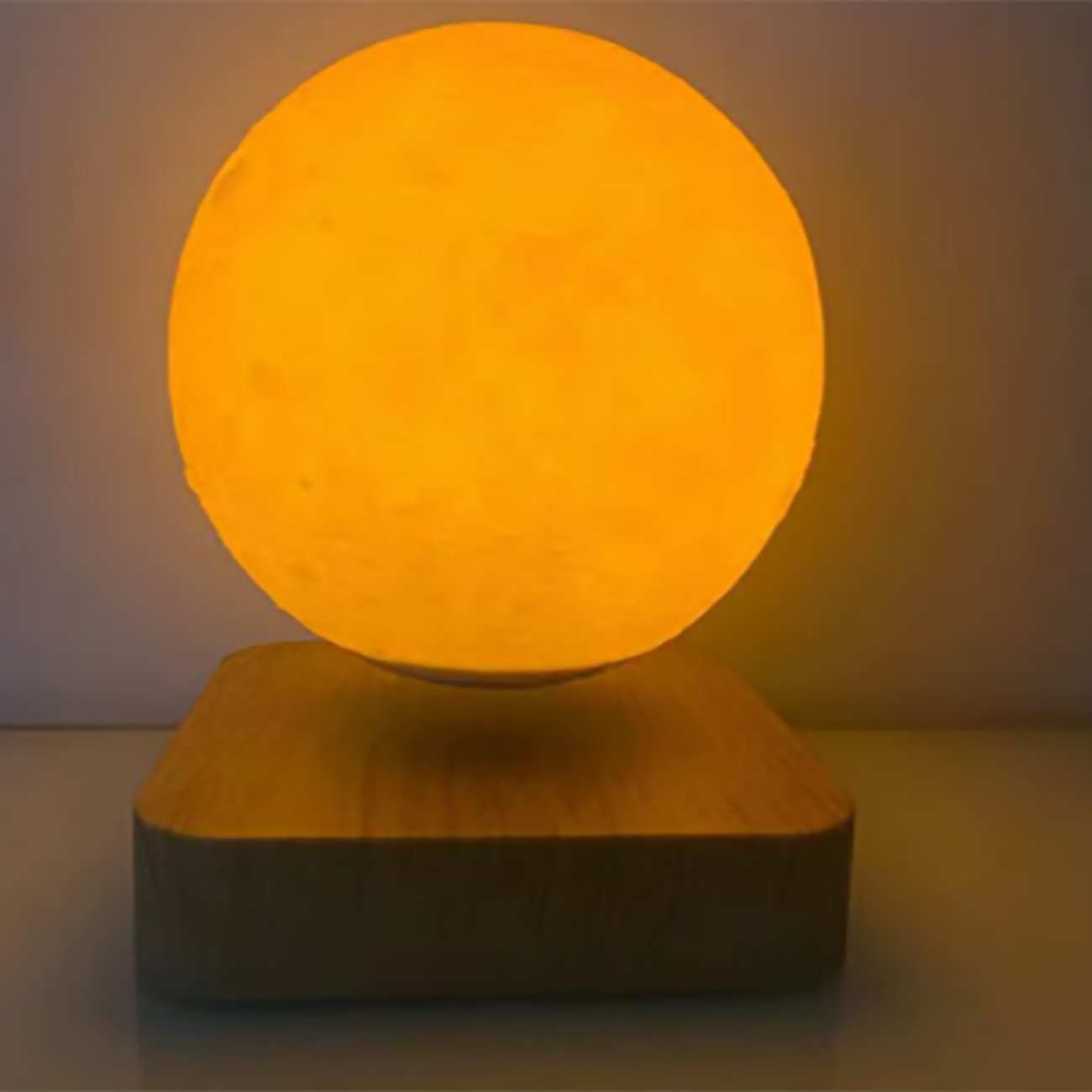 چراغ خواب رومیزی ماه معلق سه بعدی MOON LAMP