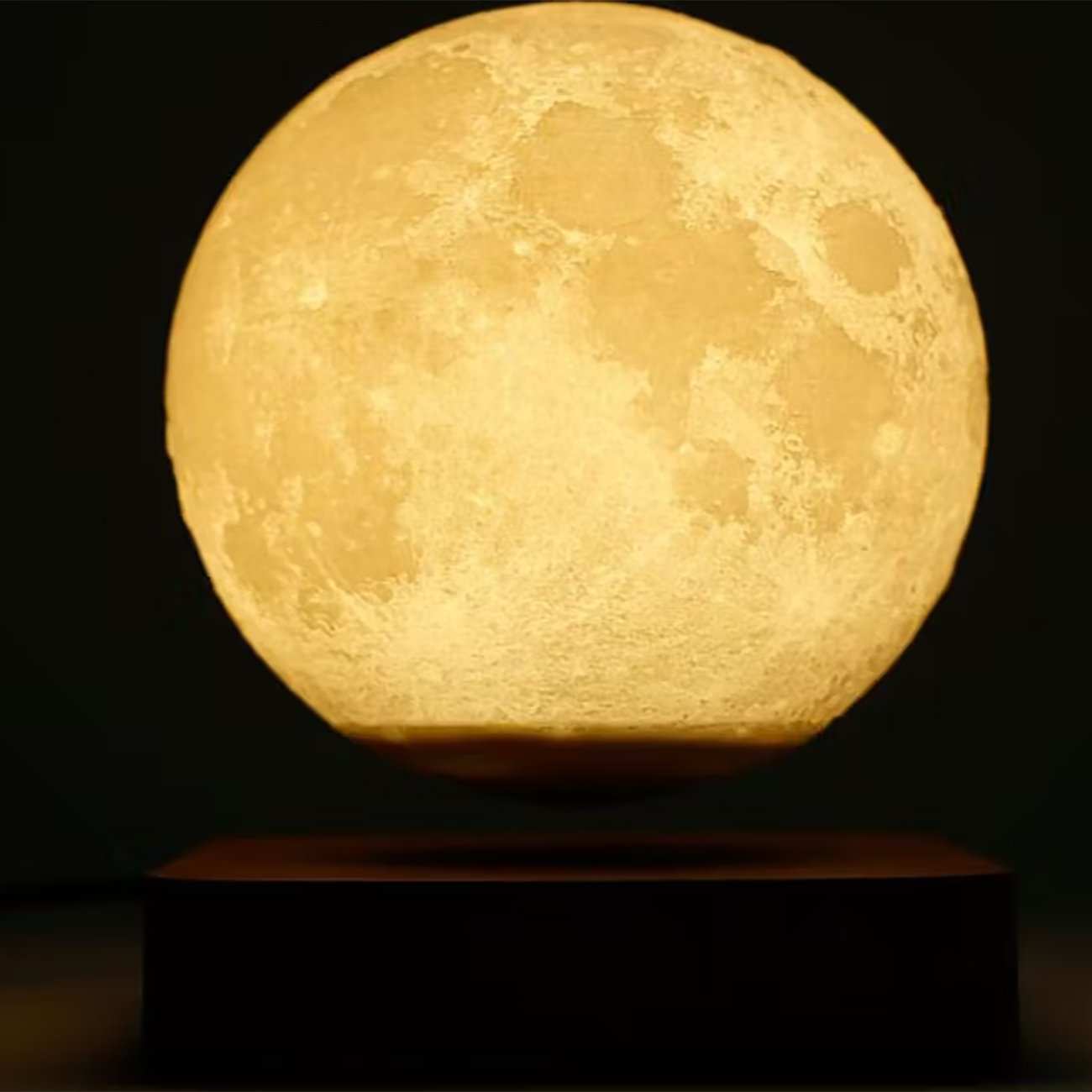 چراغ خواب رومیزی ماه معلق سه بعدی MOON LAMP