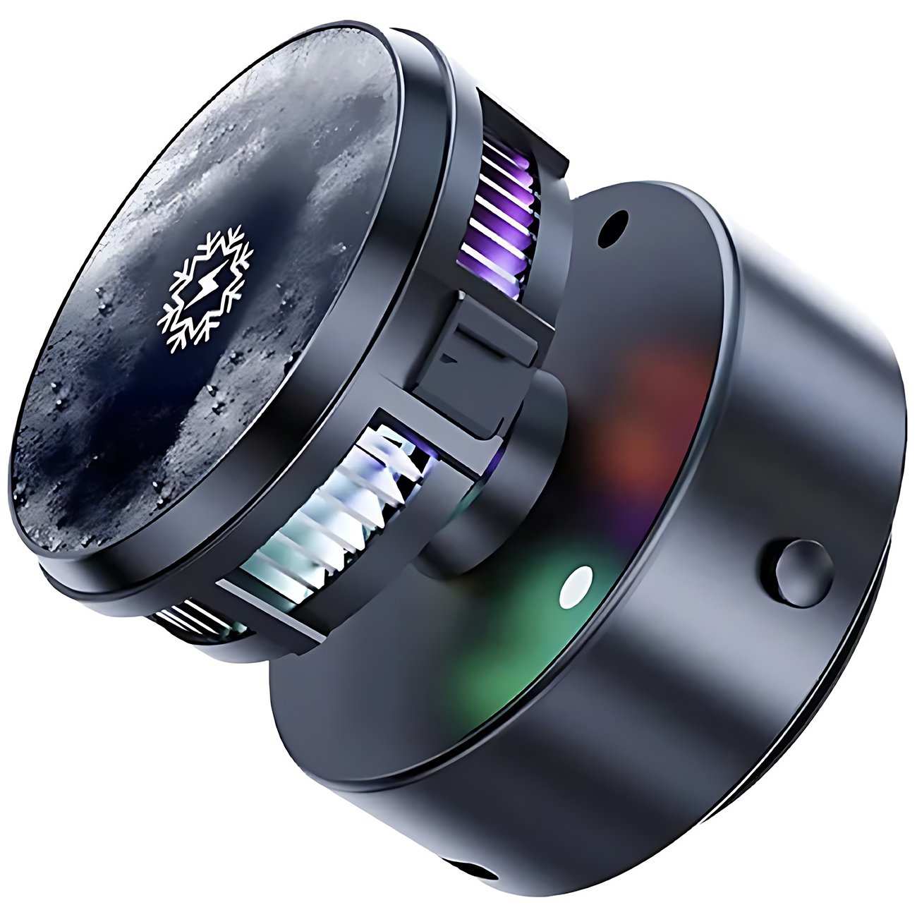 هولدر مکشی مگنتی، شارژر بیسیم 15 وات و فن خنککننده گوشی موبایل قابل شارژ چندکاره XT60-L