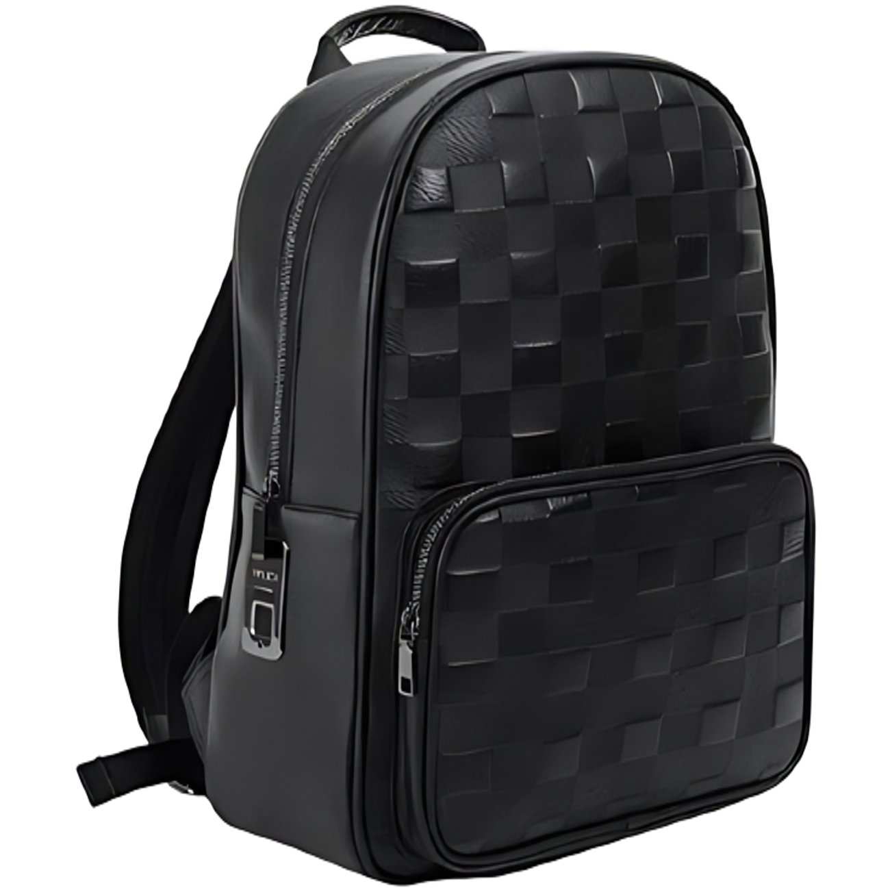 کوله پشتی هوشمند با قفل اثر انگشت مدل چهارخانه