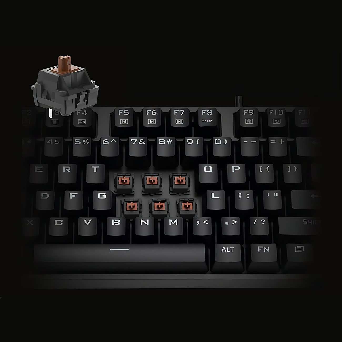 کیبورد مکانیکی گیمینگ سیمی USB میوو شیائومی K1040