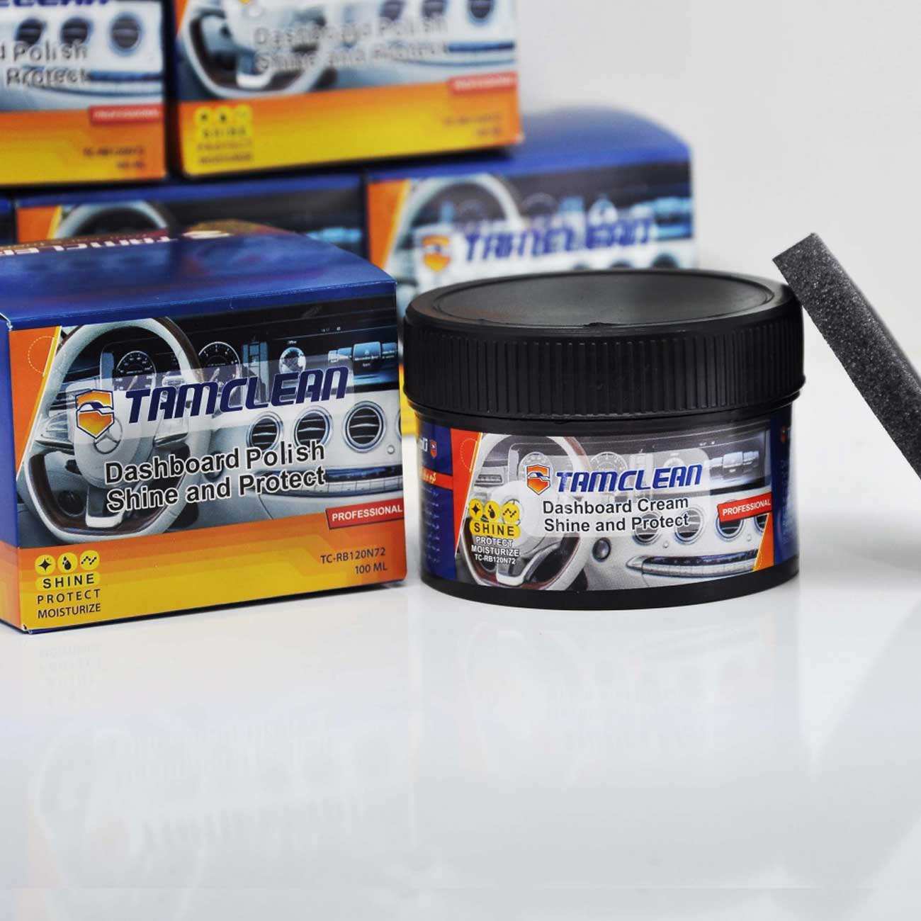 واکس داشبورد تام کلین 100 میلی لیتری TC-RB120N72