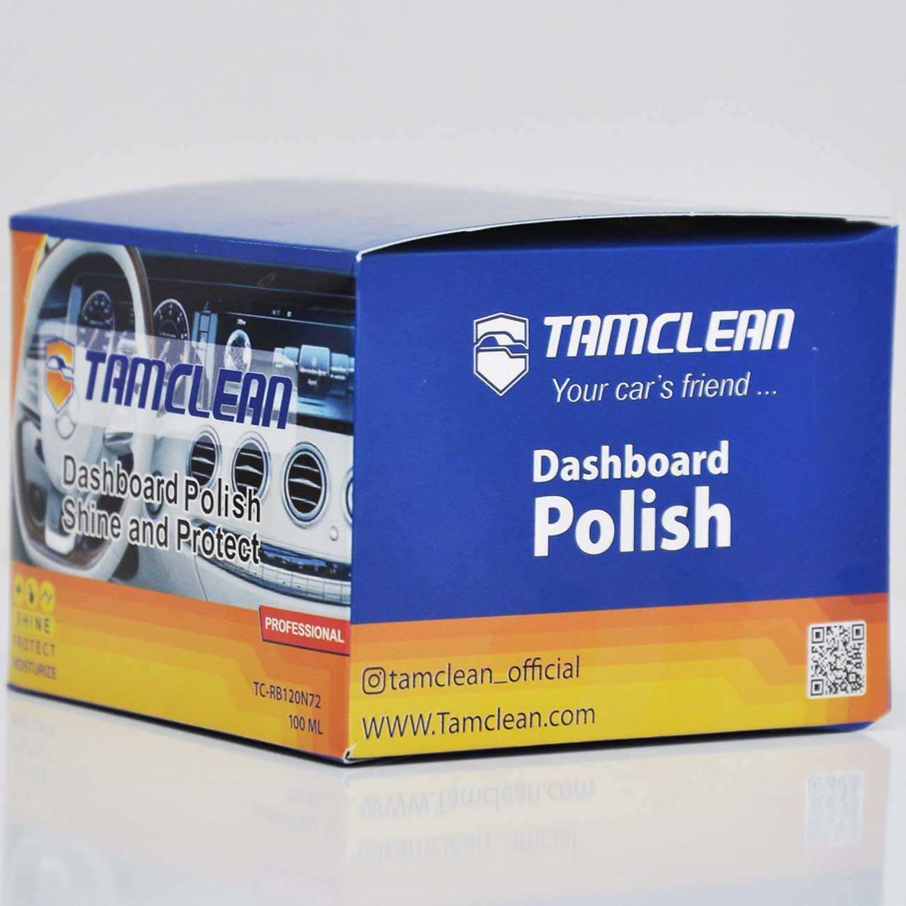 واکس داشبورد تام کلین 100 میلی لیتری TC-RB120N72