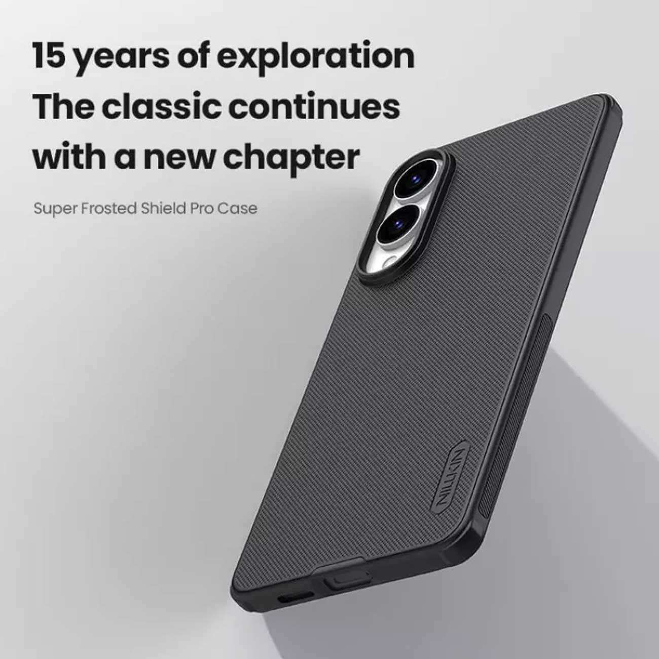 قاب گوشی سامسونگ Galaxy S25 Edge نیلکین Super Frosted Shield Pro