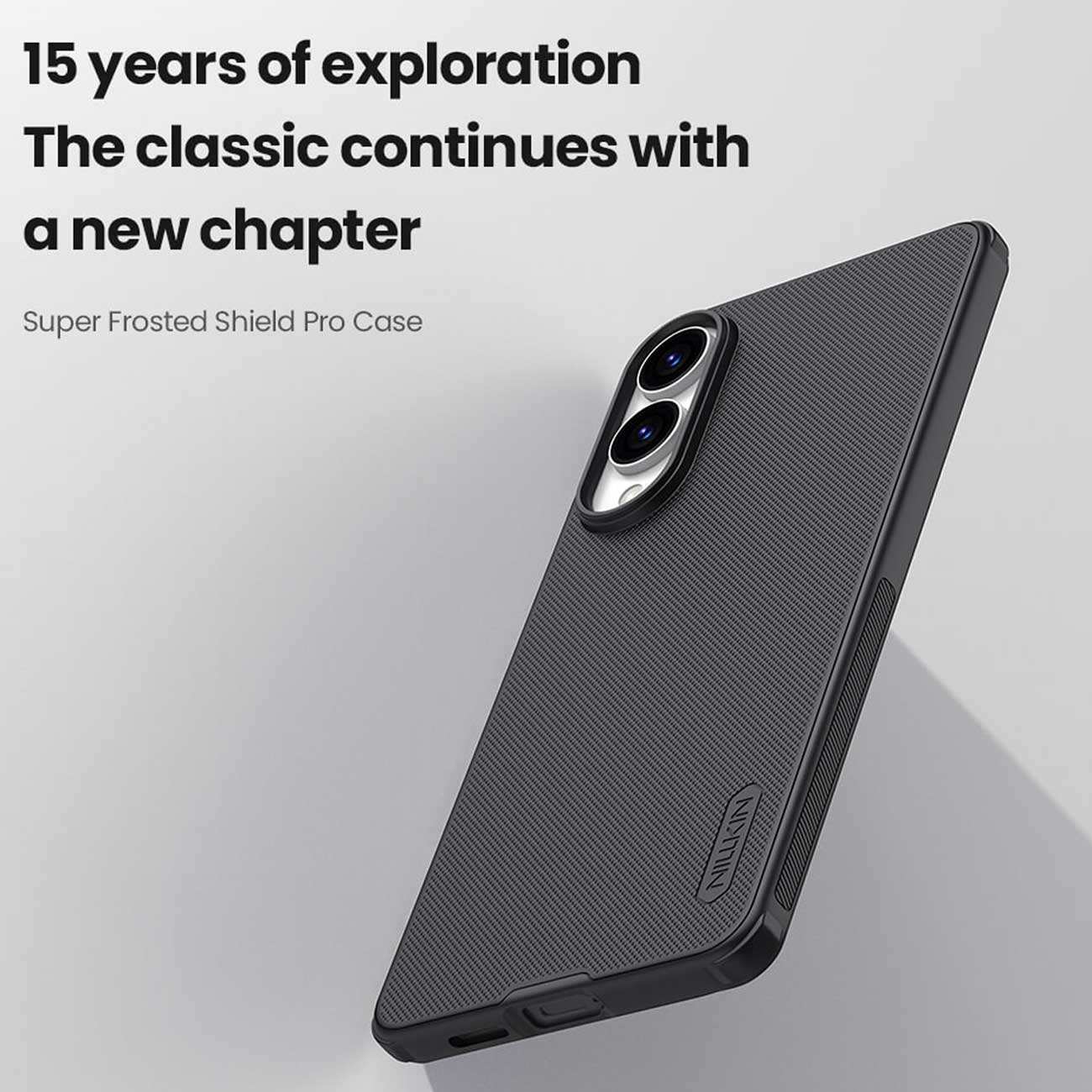 قاب گوشی سامسونگ Galaxy S25 Edge نیلکین Super Frosted Shield Pro