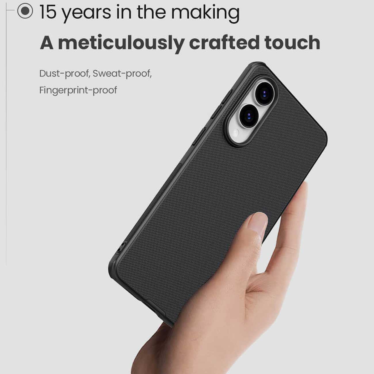 قاب گوشی سامسونگ Galaxy S25 Edge نیلکین Super Frosted Shield Pro