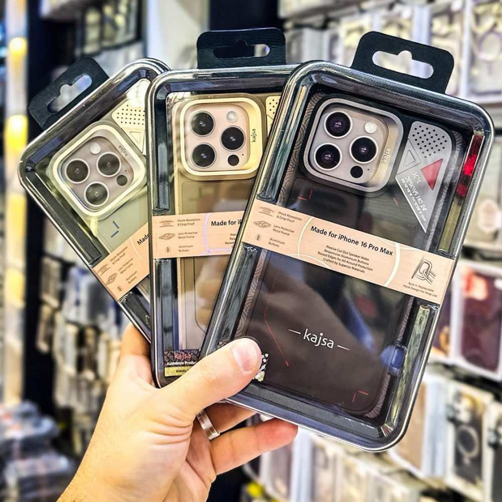 قاب مگسیف گوشی آیفون 16 پرو مکس کاجسا Matrix Collection