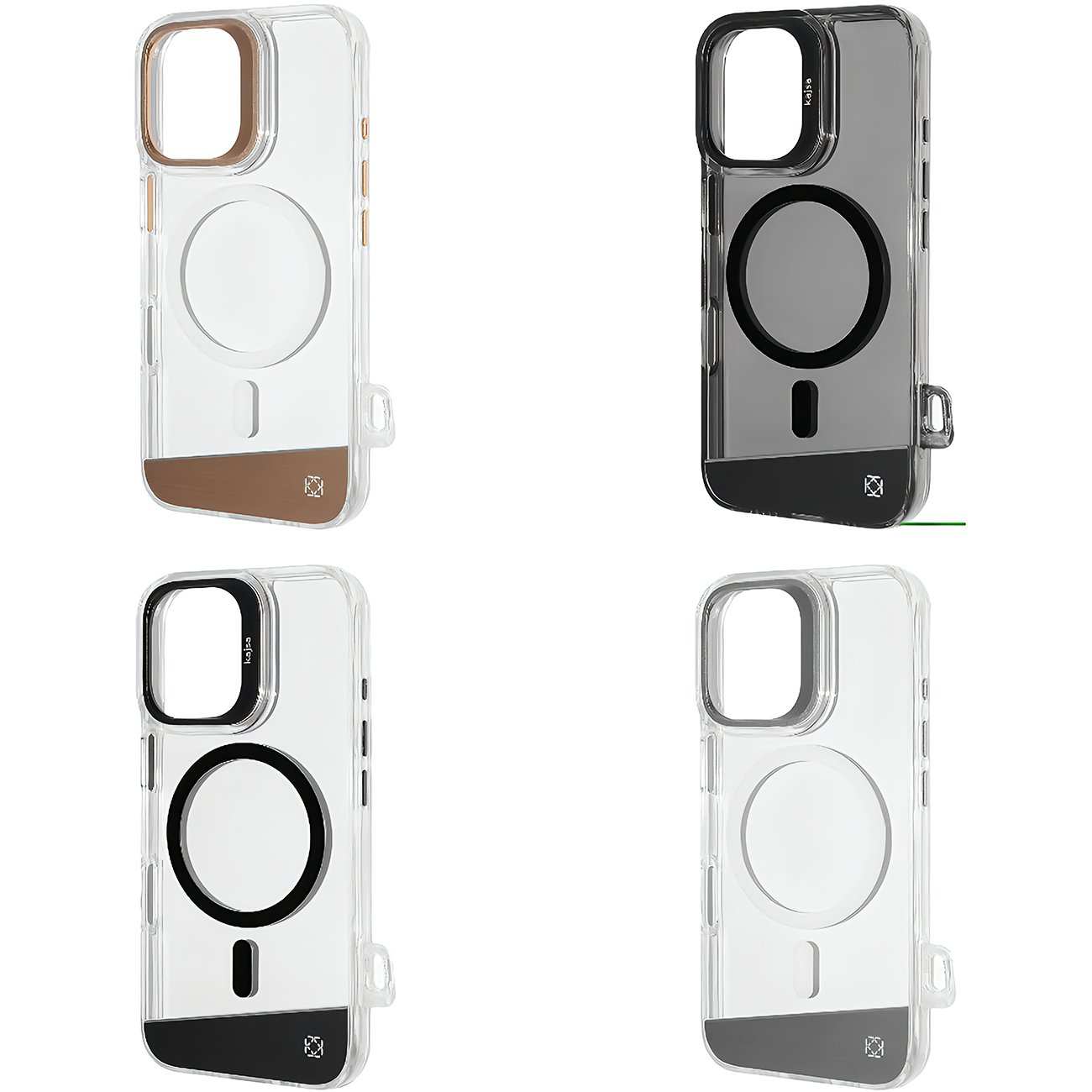 قاب شفاف مگسیف آیفون 16 پرو کاجسا Trans-Shield