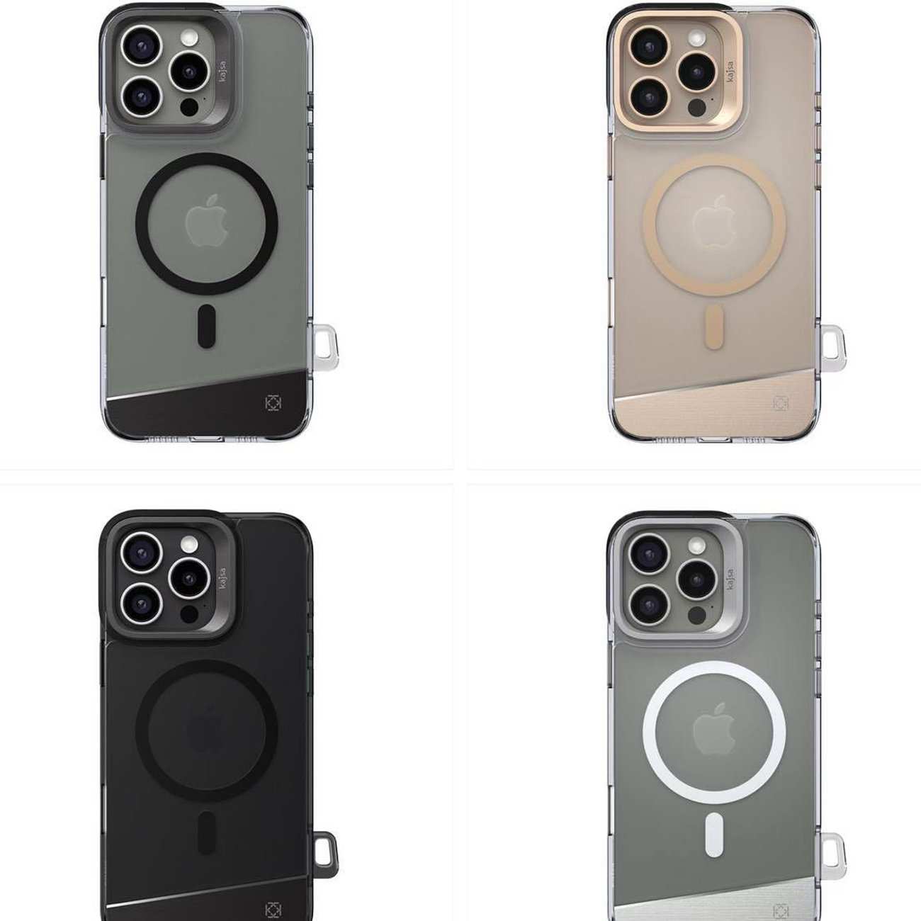 قاب شفاف مگسیف آیفون 16 پرو کاجسا Trans-Shield