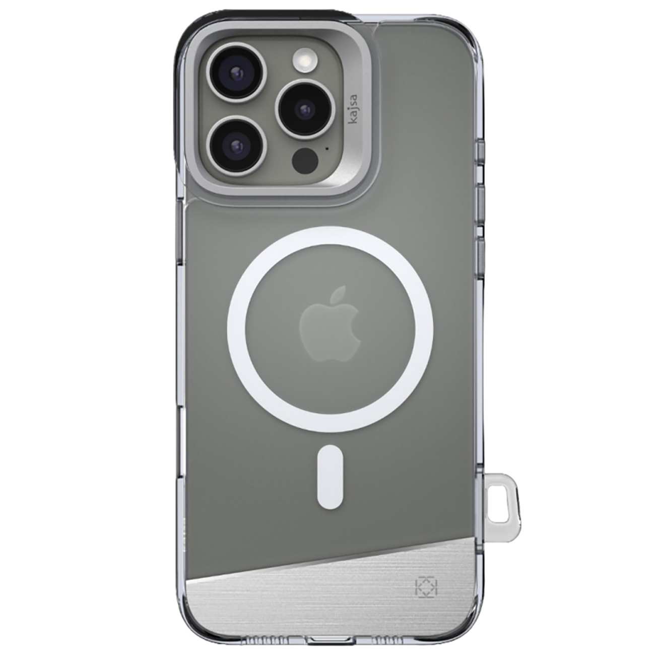 قاب شفاف مگسیف آیفون 16 پرو مکس کاجسا MAGSAFE