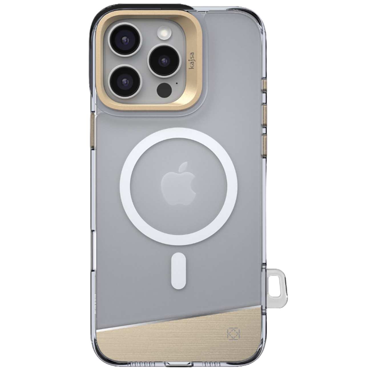 قاب شفاف مگسیف آیفون 16 پرو مکس کاجسا MAGSAFE