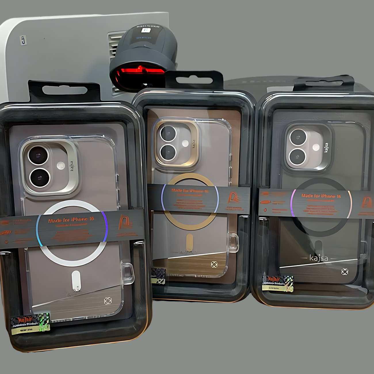 قاب شفاف مگسیف آیفون 16 کاجسا Trans-Shield