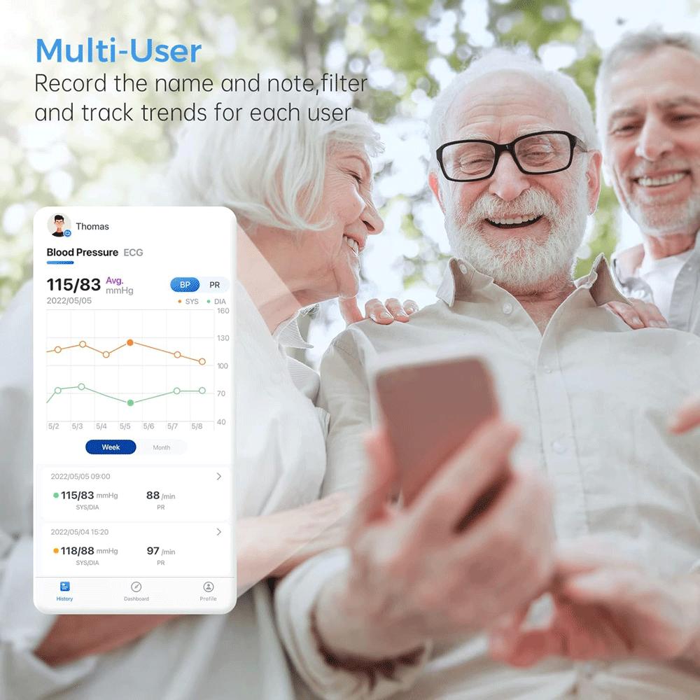 دستگاه فشار خون و نوار قلب هوشمند ARMFIT PLUS BP2