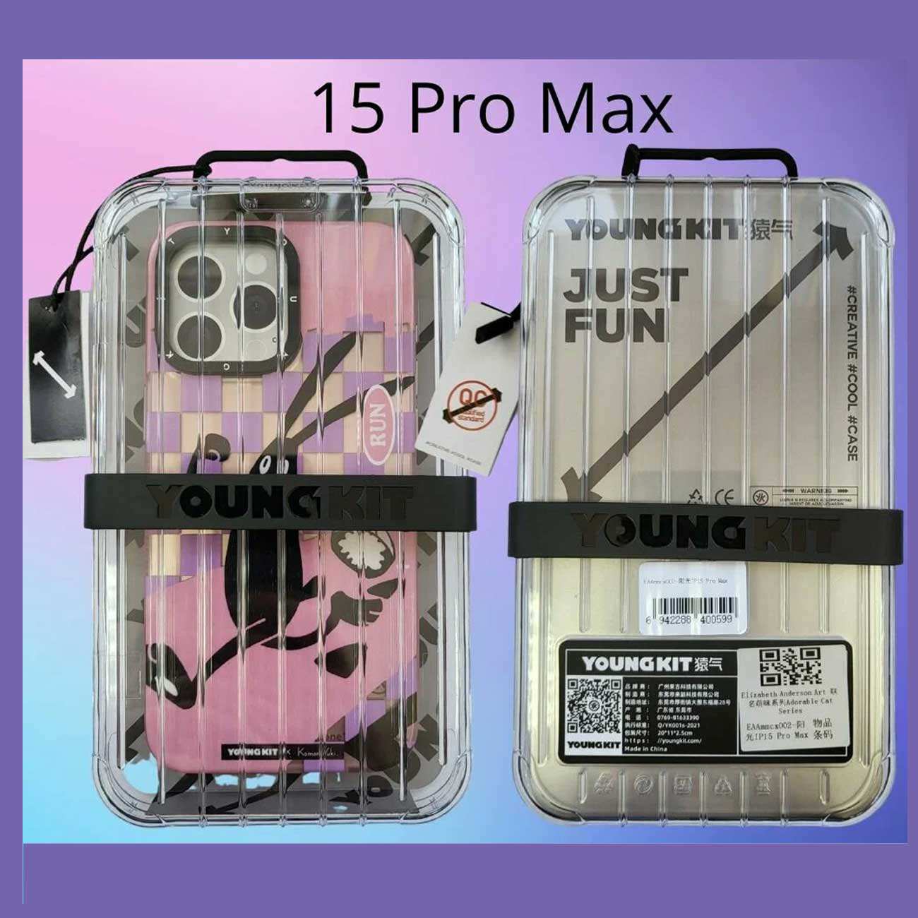 قاب مگسیف آیفون 15 پرومکس یانگ کیت KYSH001