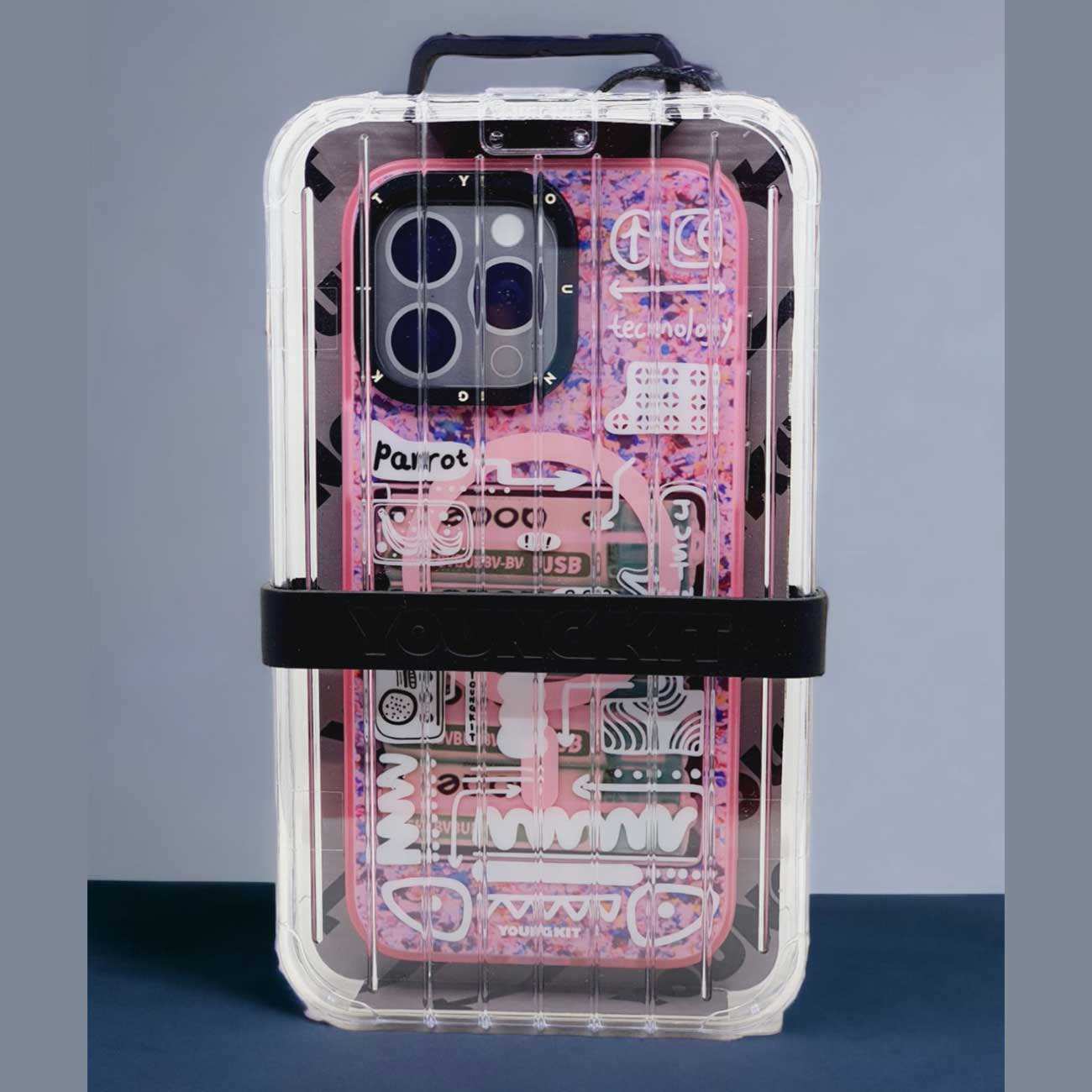 قاب مگسیف آیفون 15 پرومکس یانگ کیت DMCX003