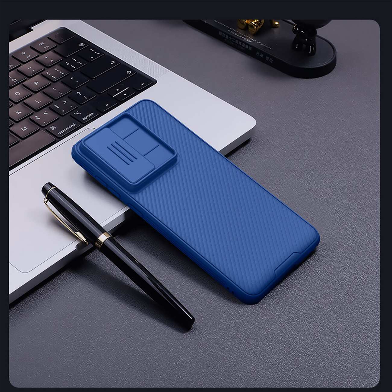 قاب محافظ گوشی سامسونگ گلکسی اس 25 Edge نیلکین CamShield Pro Camera protective