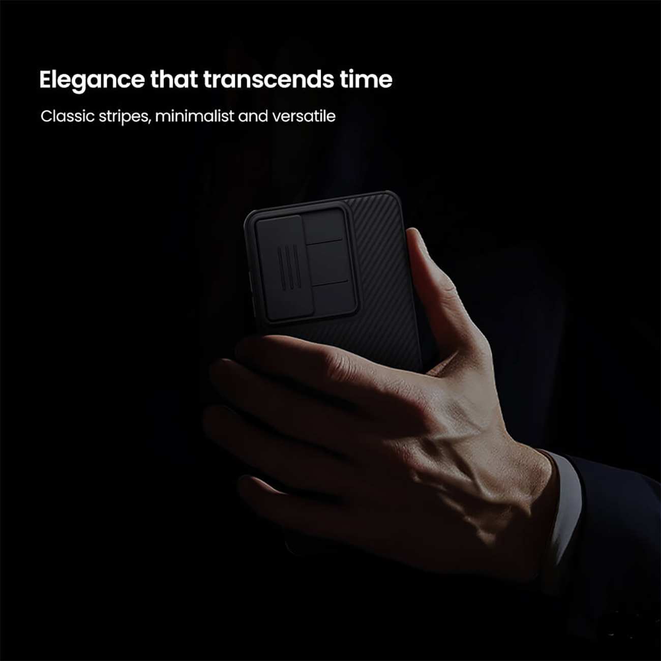 قاب محافظ گوشی سامسونگ گلکسی اس 25 Edge نیلکین CamShield Pro Camera protective