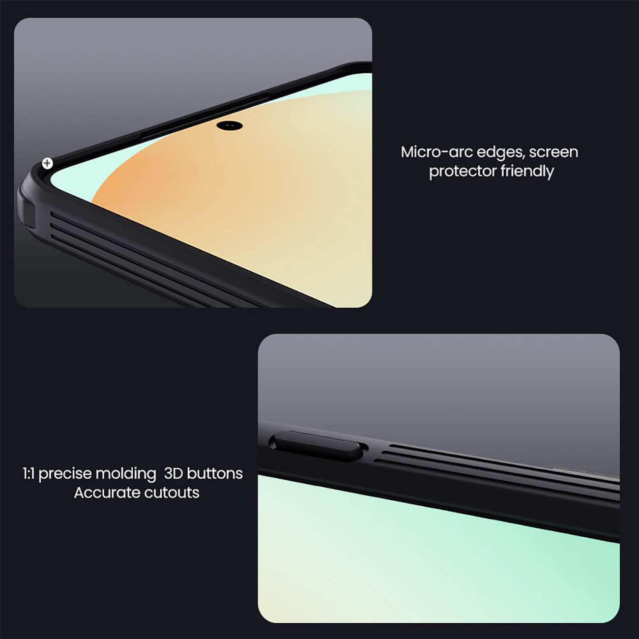 قاب محافظ گوشی سامسونگ گلکسی اس 25 Edge نیلکین CamShield Pro Camera protective