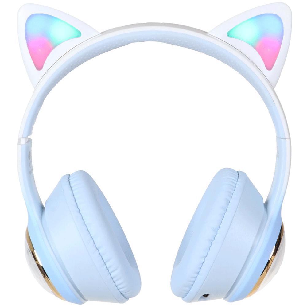 هدفون کودکانه فانتزی بلوتوثی 5.3 پرووان طرح گربه PHB3585
