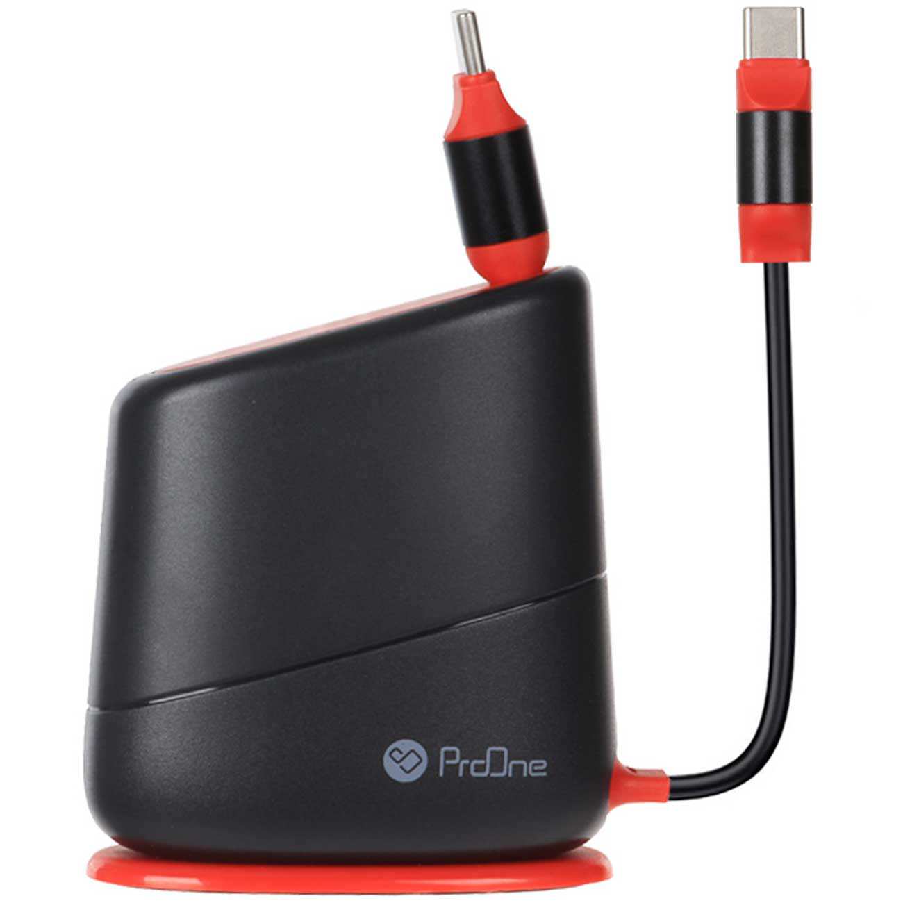 کابل شارژ سریع تایپ سی به تایپ سی 66 وات جمعشونده 130 سانتیمتری پرووان PCC129D