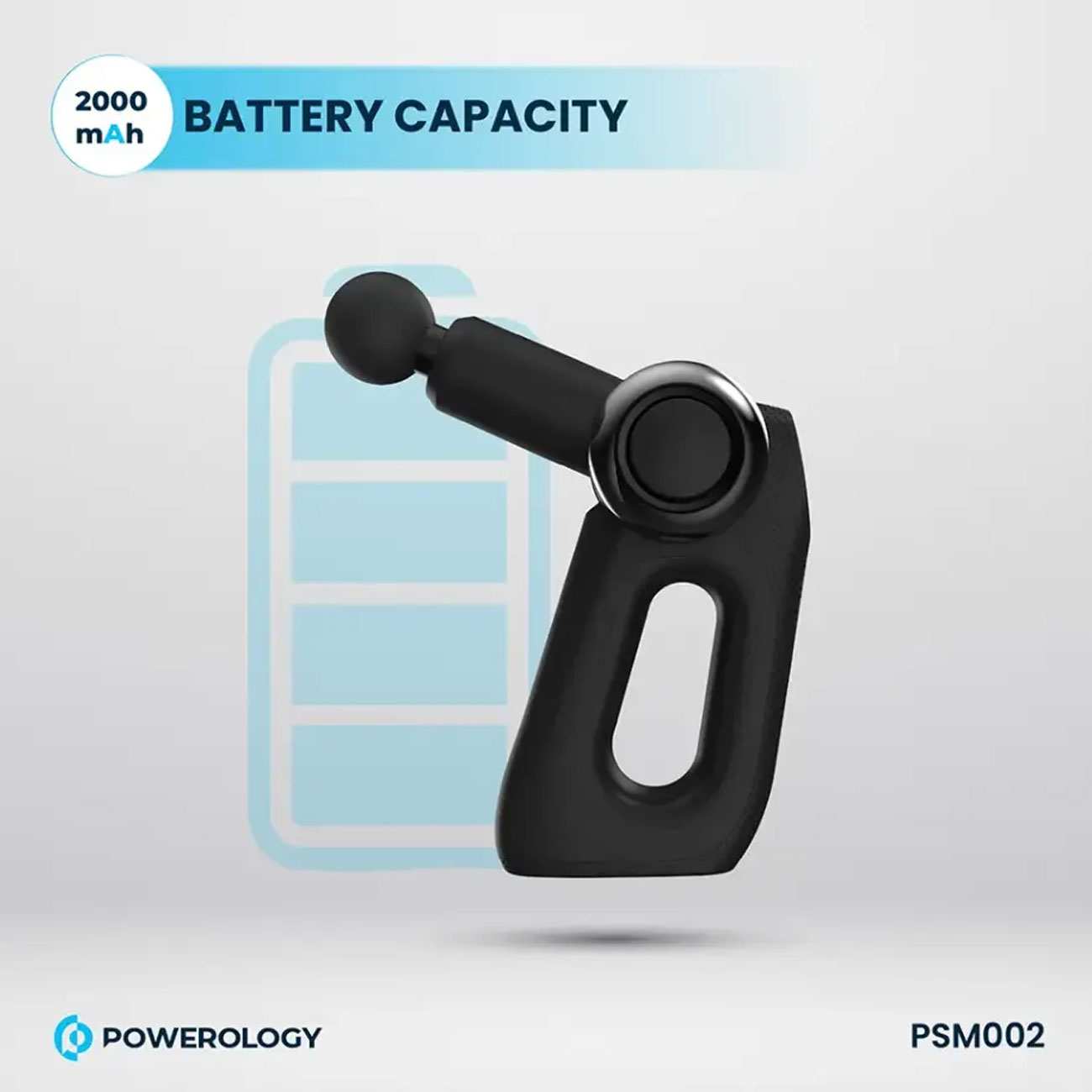 ماساژور تفنگی بدن پاورولوژی PSM002