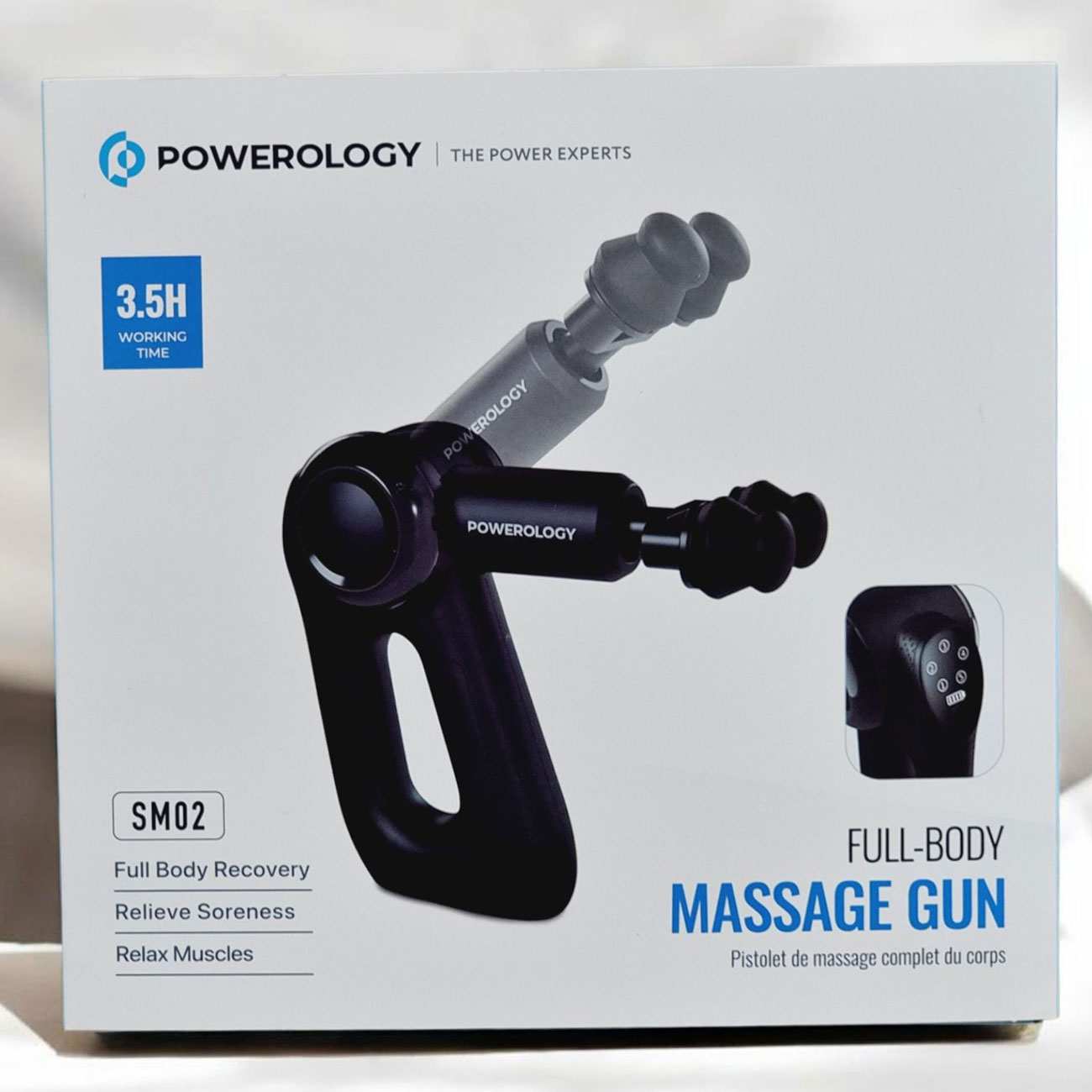 ماساژور تفنگی بدن پاورولوژی PSM002