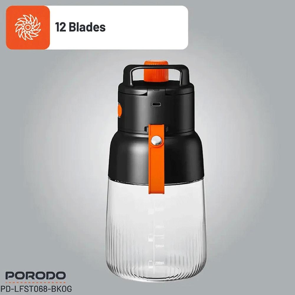 مخلوط کن شارژی و اسموتیساز پورودو PD-LFST068-BK0G