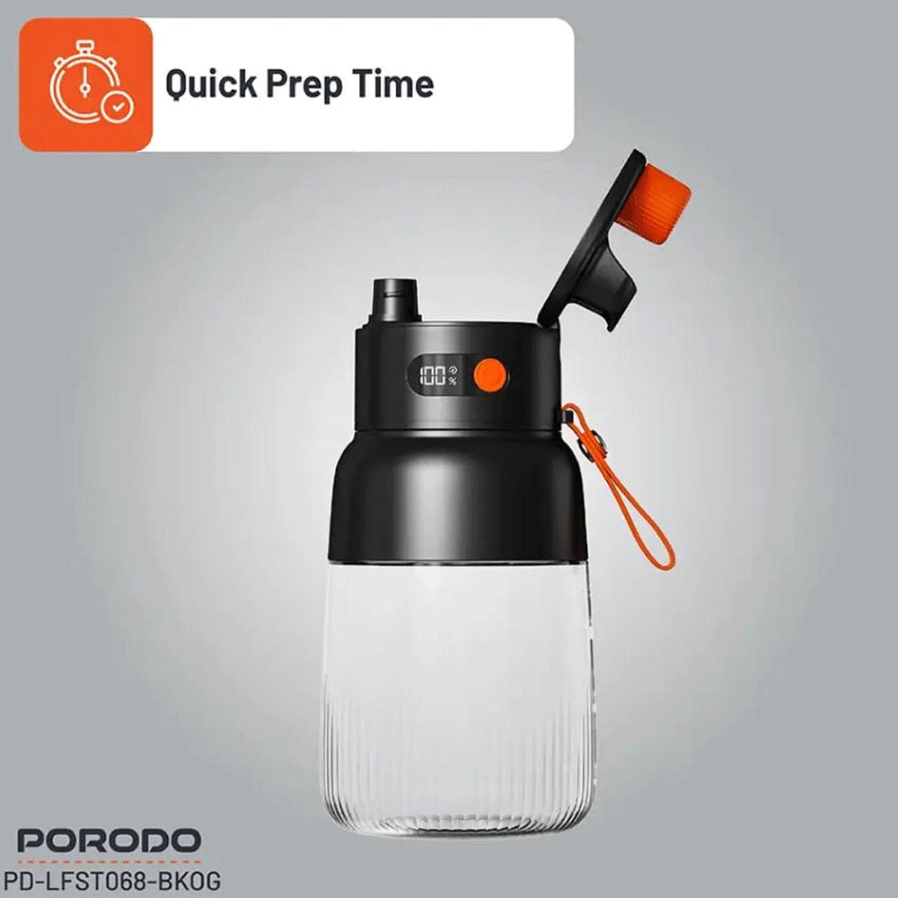 مخلوط کن شارژی و اسموتیساز پورودو PD-LFST068-BK0G