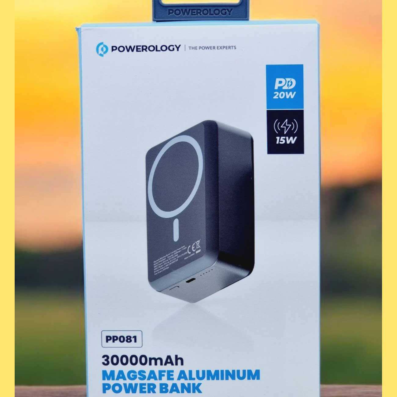 پاوربانک 30000 وایرلس 15 وات و تایپسی 20 وات پاورولوژی PPBCHA81-GY