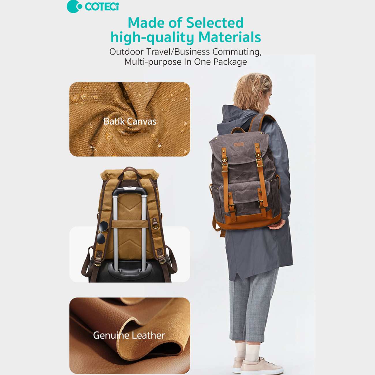 کوله پشتی 15.6 اینچ کوتسی 14101