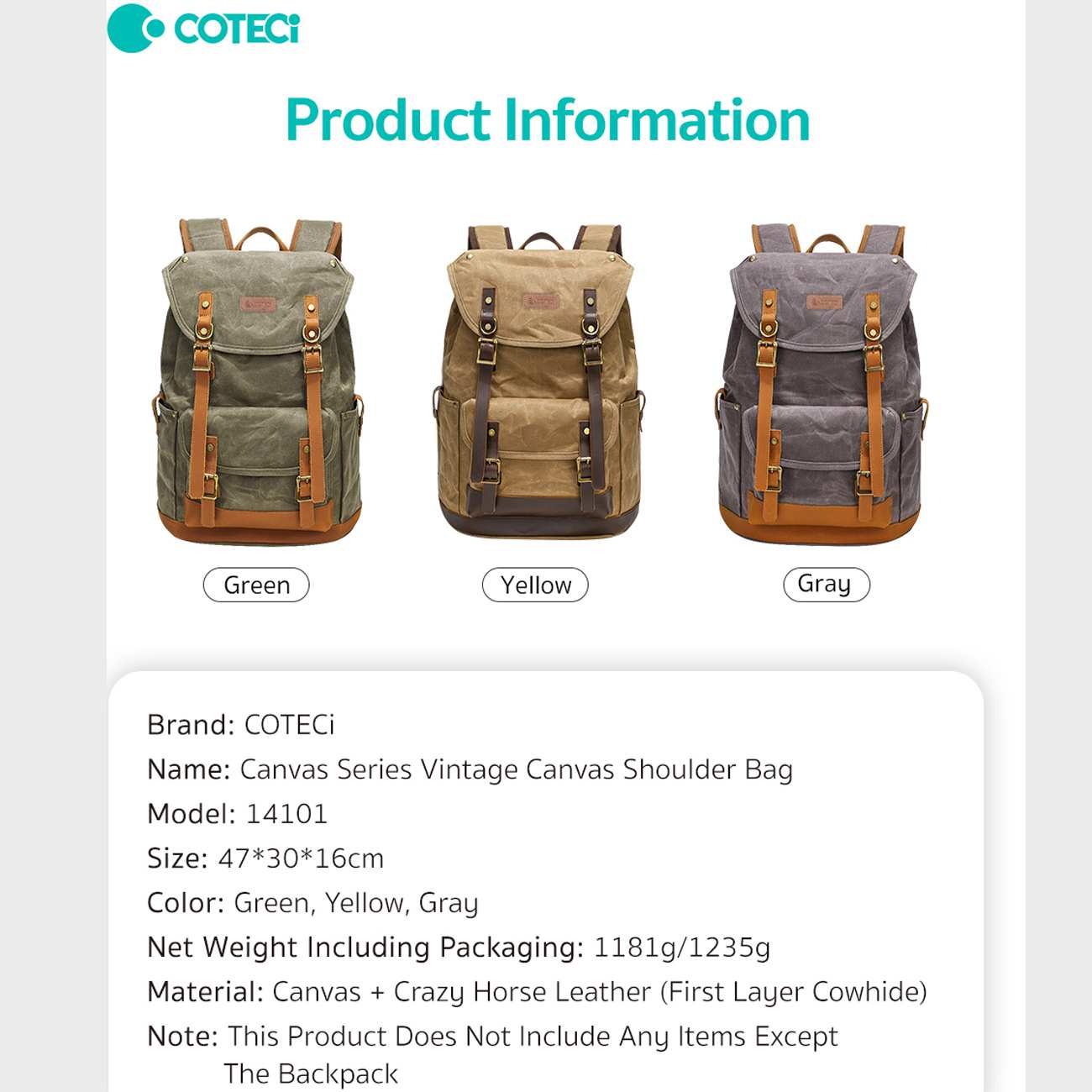 کوله پشتی 15.6 اینچ کوتسی 14101