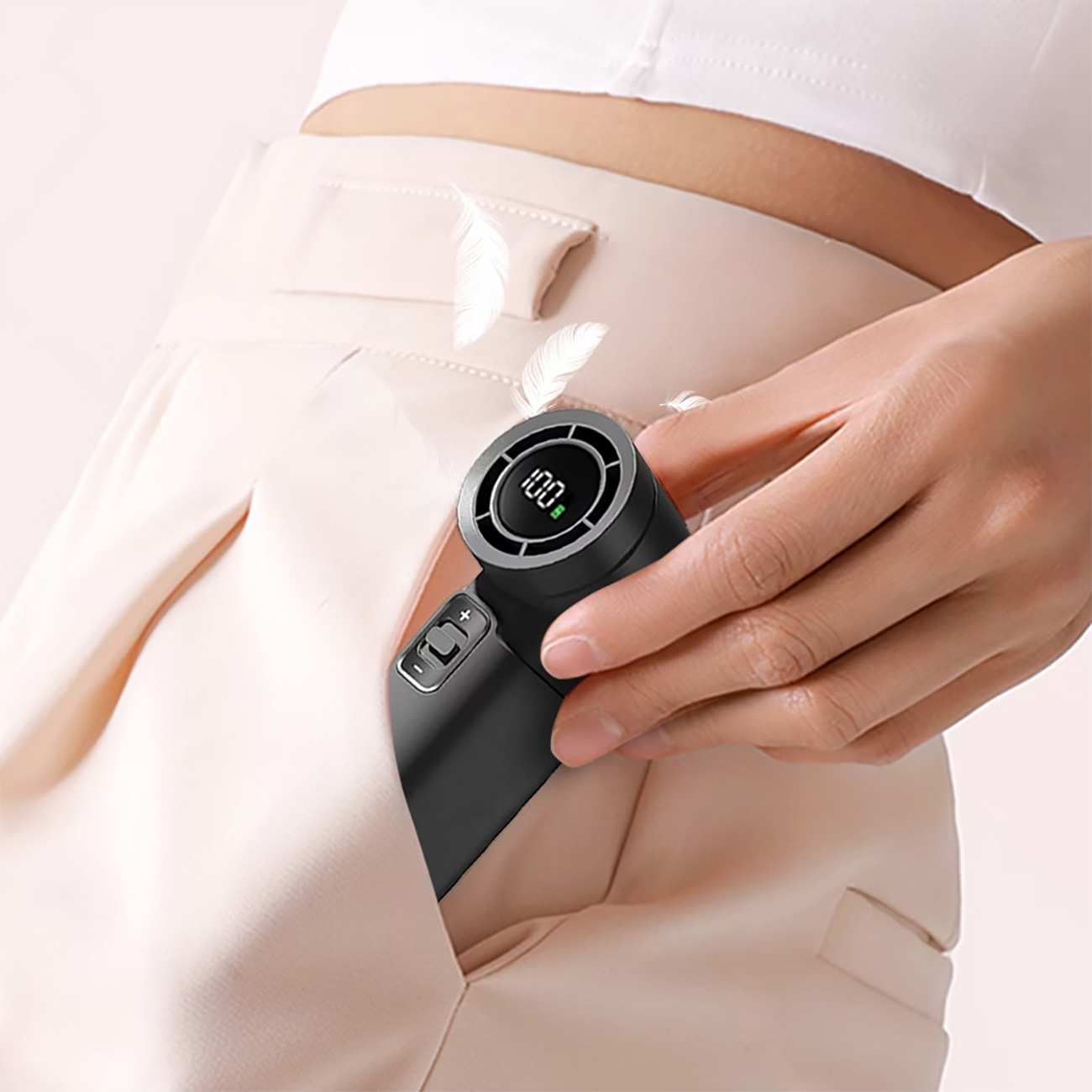 پنکه شارژی دستی پرسرعت سوتینگ SOTHING DSHJ-S-2422B