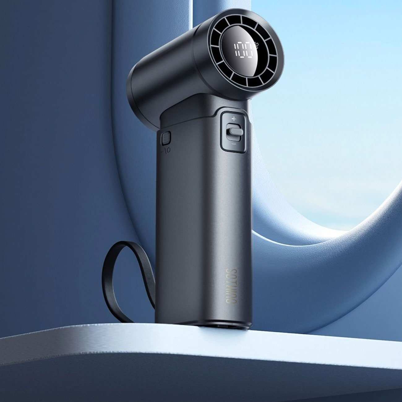 پنکه شارژی دستی و پاوربانک سوتینگ 2424