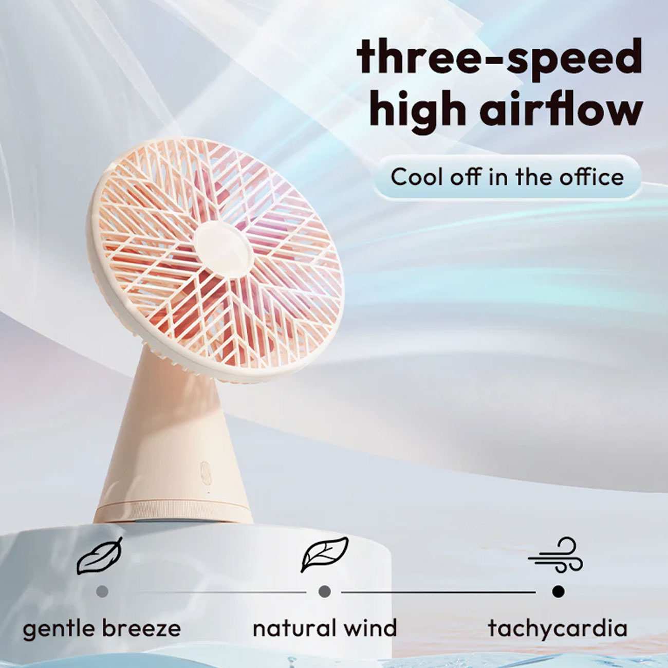 پنکه شارژی رومیزی و دستی قابل حمل سوتینگ SOTHING Forest Pro