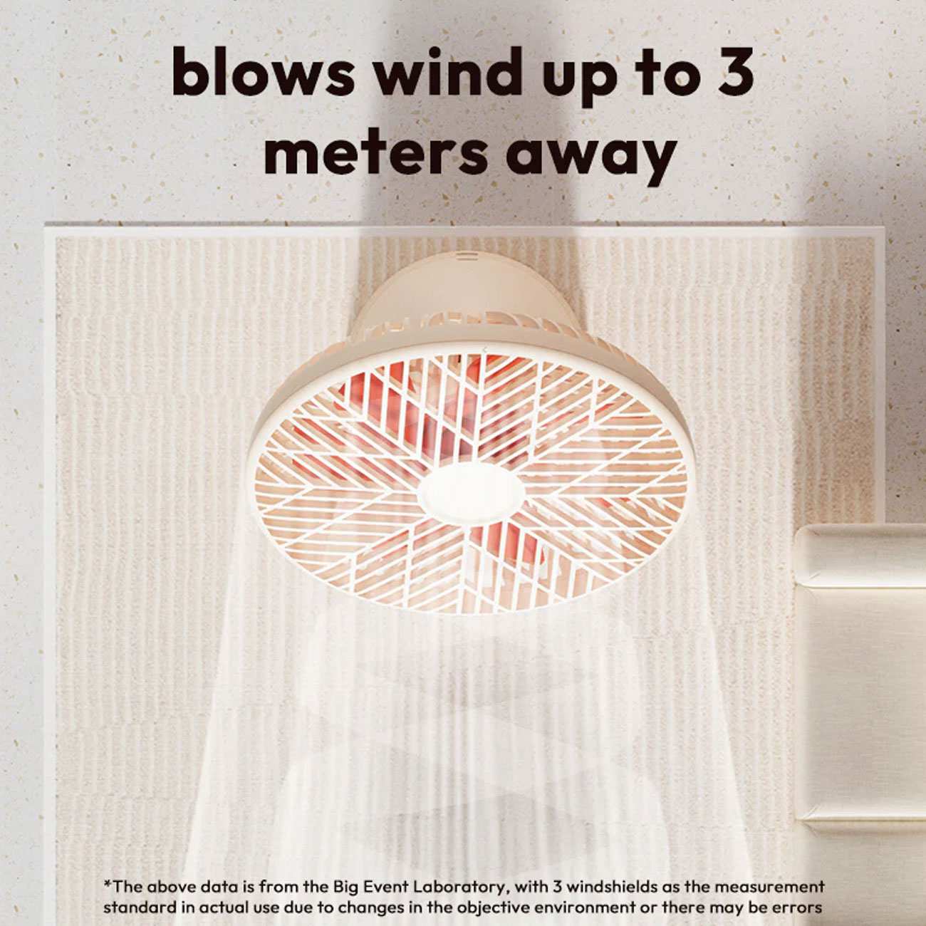 پنکه شارژی رومیزی و دستی قابل حمل سوتینگ SOTHING Forest Pro