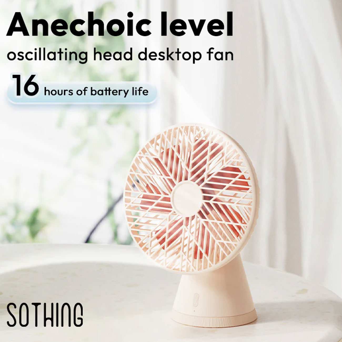 پنکه شارژی رومیزی و دستی قابل حمل سوتینگ SOTHING Forest Pro