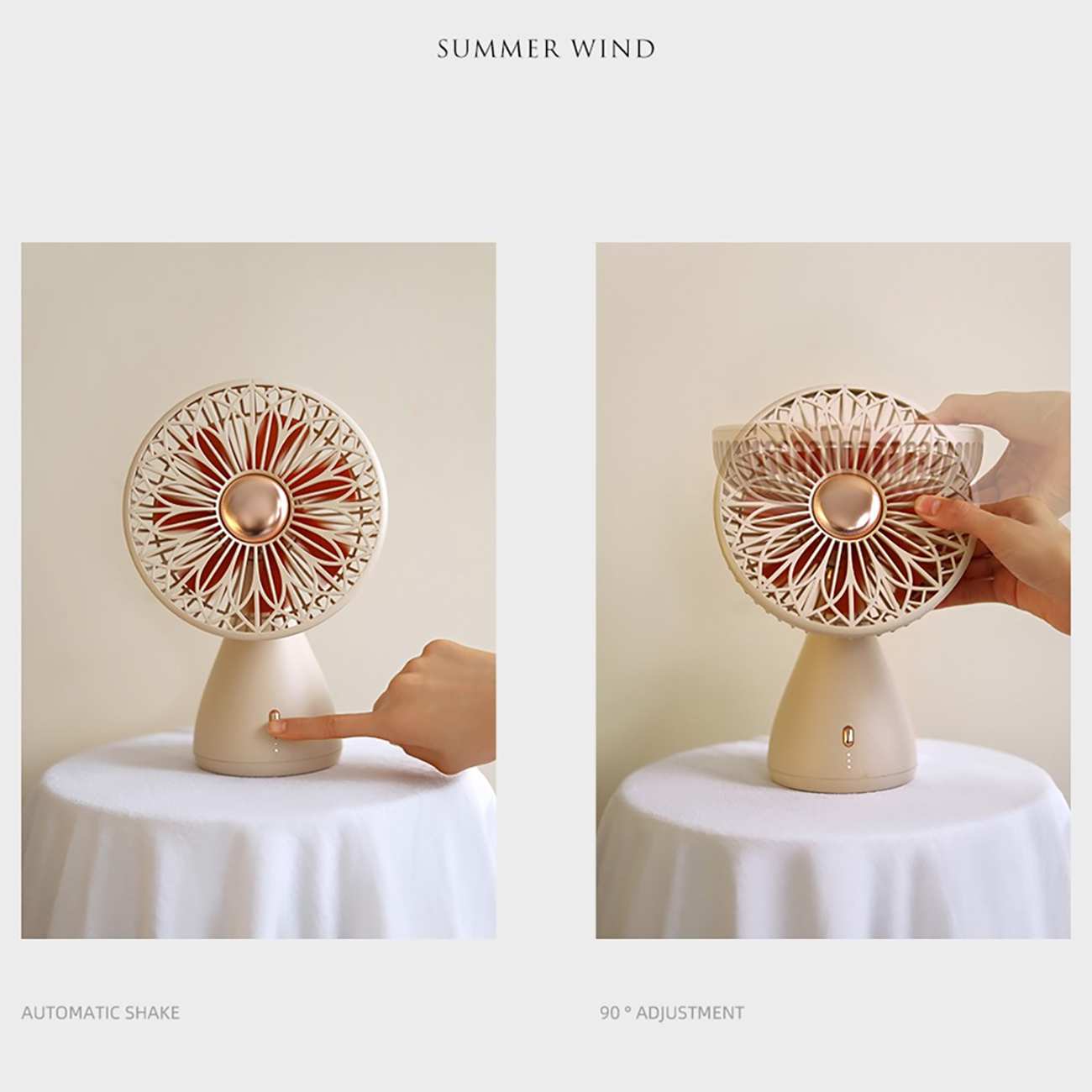 پنکه شارژی رومیزی و دستی قابل حمل سوتینگ Sothing 2113A