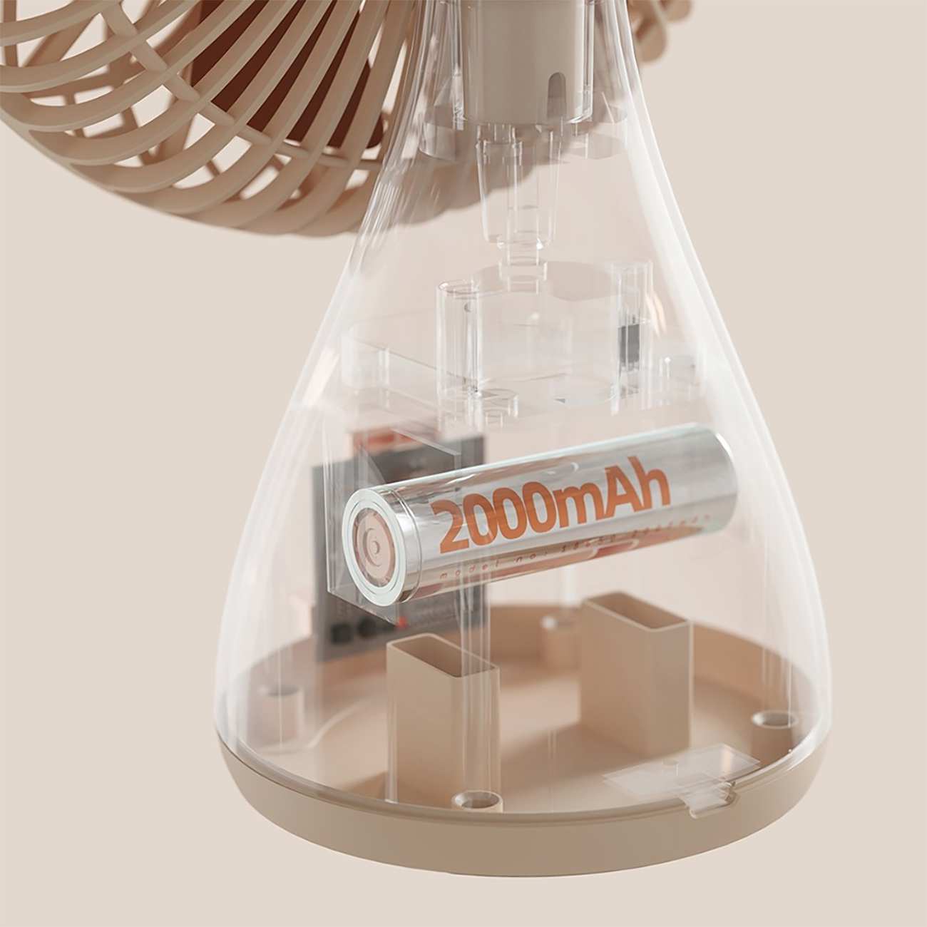 پنکه شارژی رومیزی و دستی قابل حمل سوتینگ Sothing 2113A