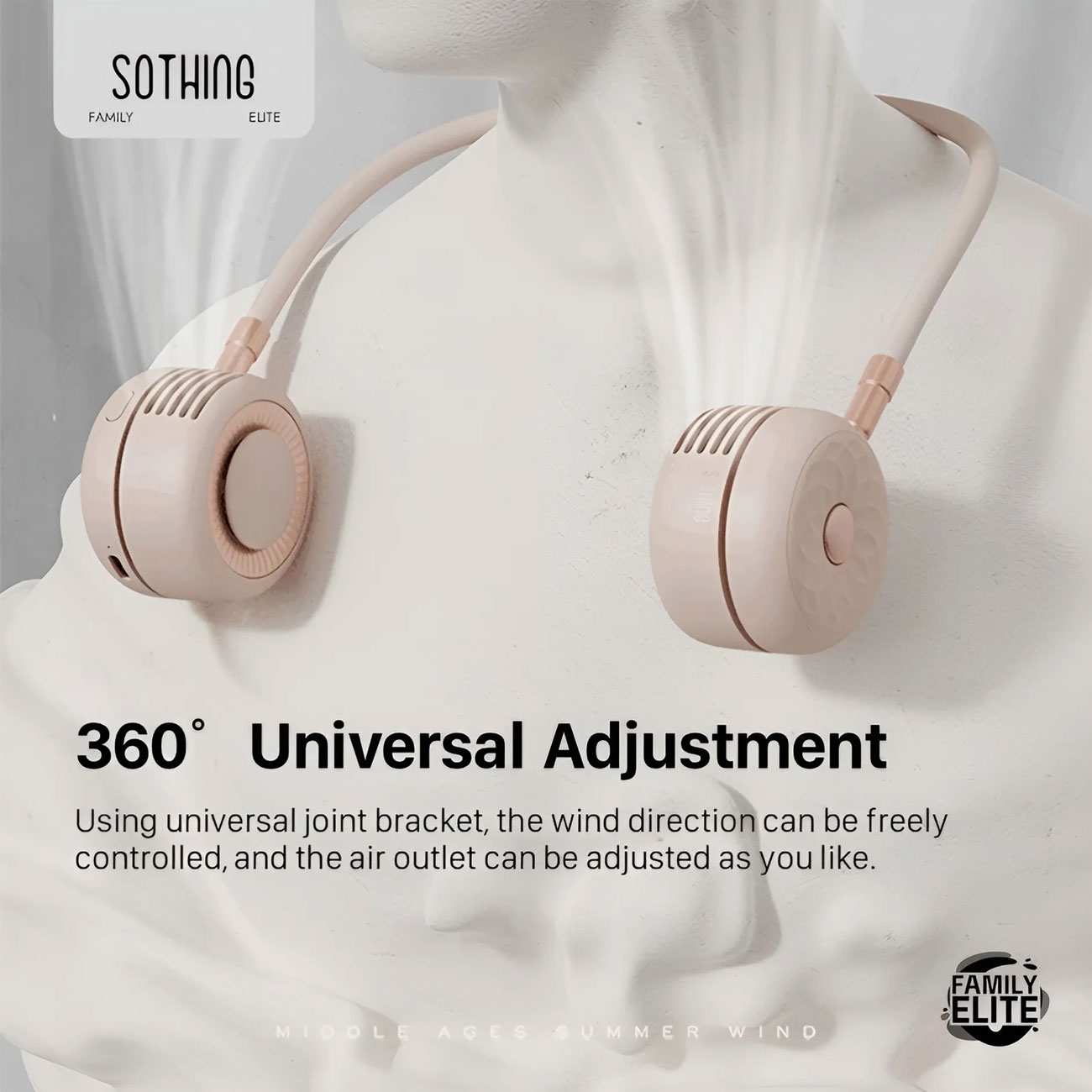 پنکه گردنی شارژی سوثینگ DSHJ-S-2115