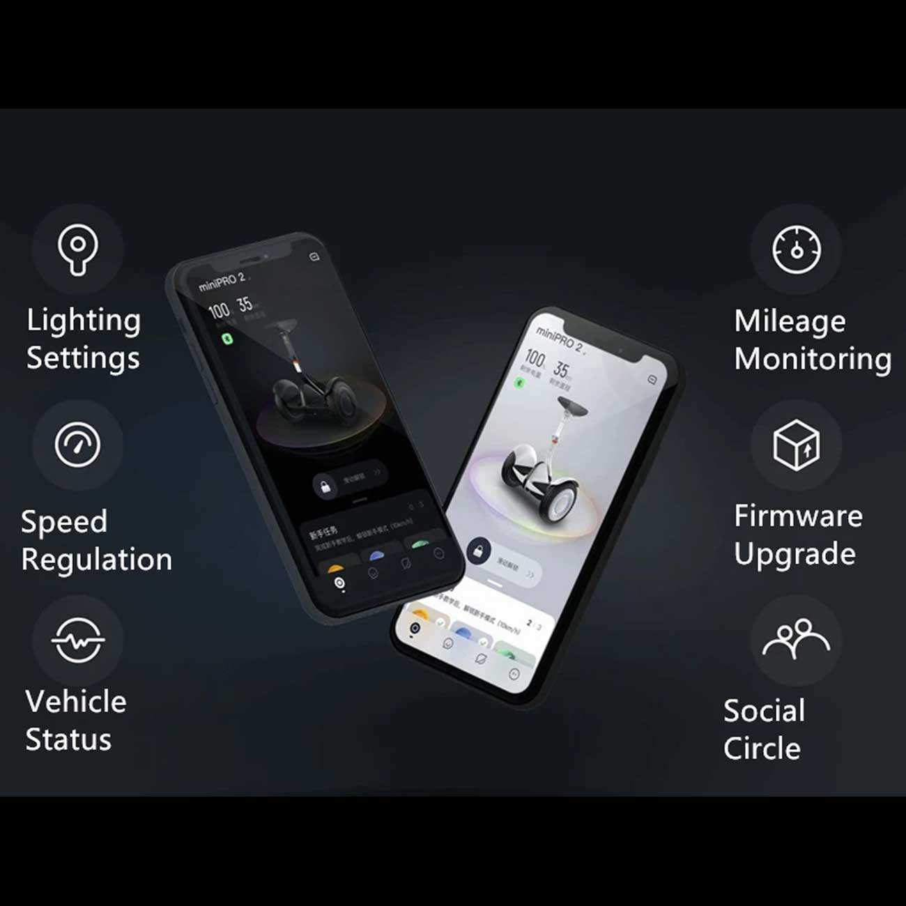 اسکوتر برقی اسپیکردار ناینبات شیائومی Mini Pro 2