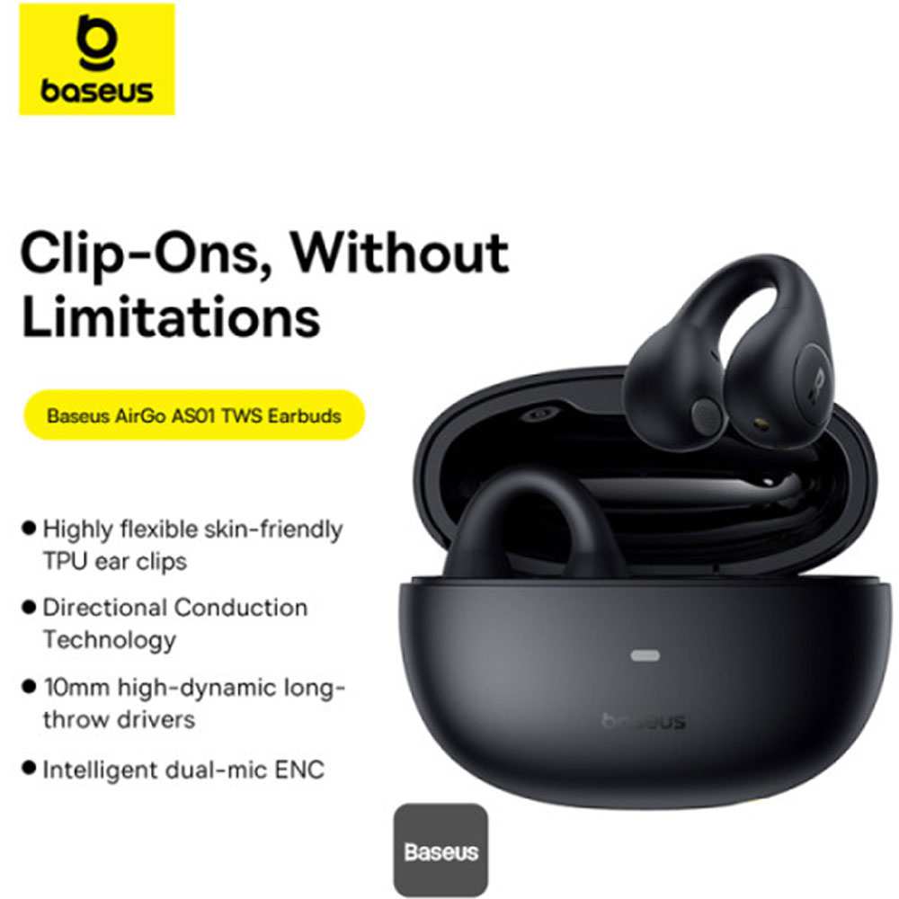 هندزفری بلوتوثی 5.3 گیرهای بیسوس AS01