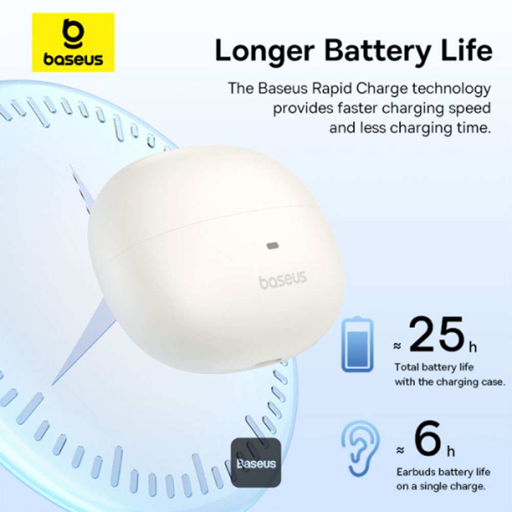 هندزفری بلوتوثی 5.3 گیرهای بیسوس AS01