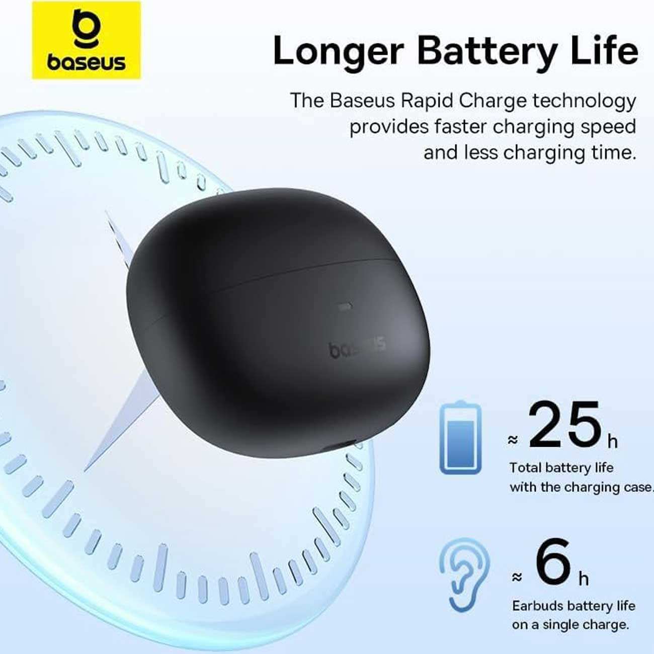 هندزفری بلوتوثی 5.3 گیرهای بیسوس AS01 A00079500113