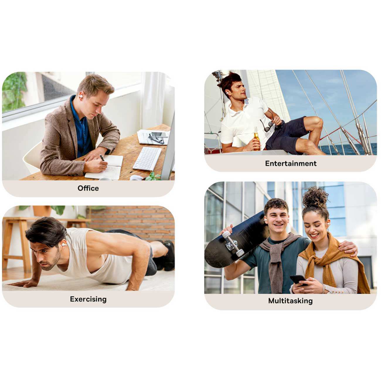 هندزفری بلوتوثی 5.3 گیرهای بیسوس AS01 A00079500113