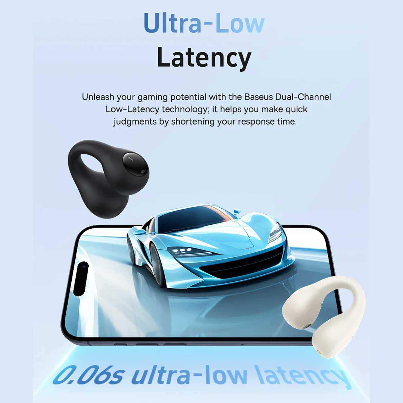 هندزفری بلوتوثی 5.3 گیرهای بیسوس AS01 A00079500113