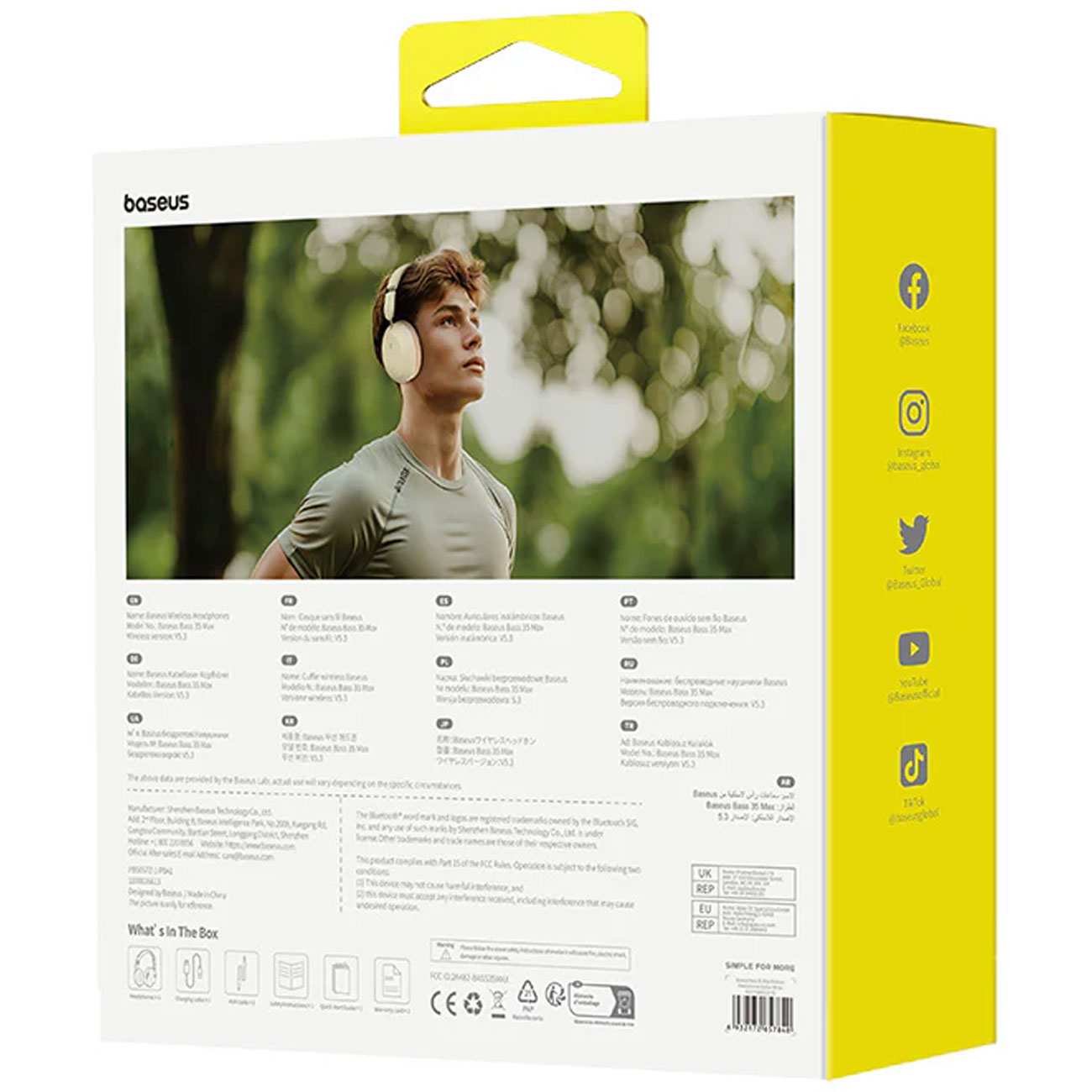 هدست بلوتوثی 5.3 بیسوس A00070800221 Bass 35 Max