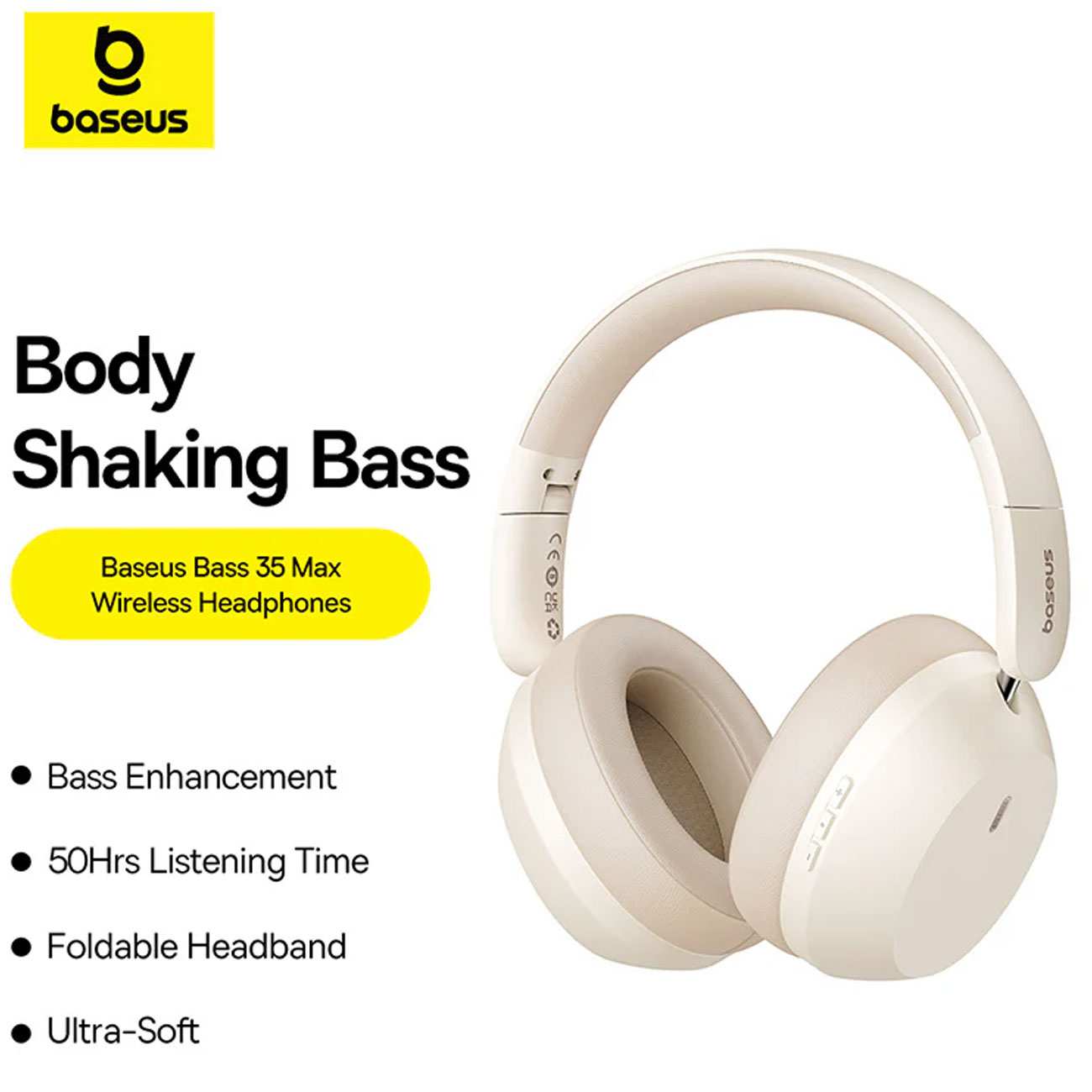 هدست بلوتوثی 5.3 بیسوس A00070800221 Bass 35 Max