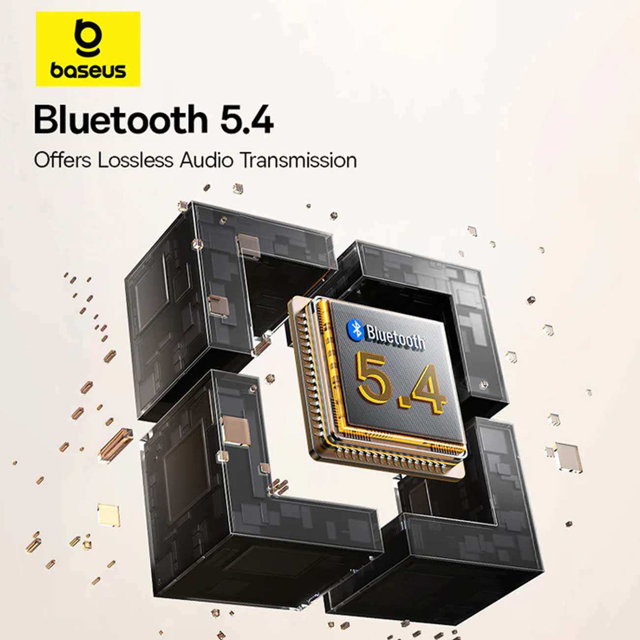 هدفون گیمینگ بیسیم نویز کنسلینگ فعال ANC با اتصال دوگانه بیسوس Bowie H1s A00075301113